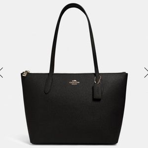 Coach Zip Top Tote